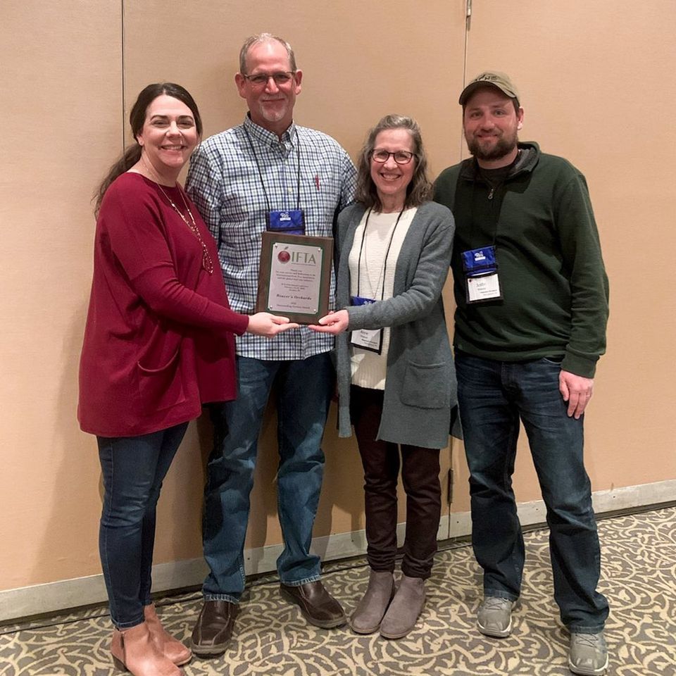 Weaver's Orchards 2022 Outstanding Grower Award