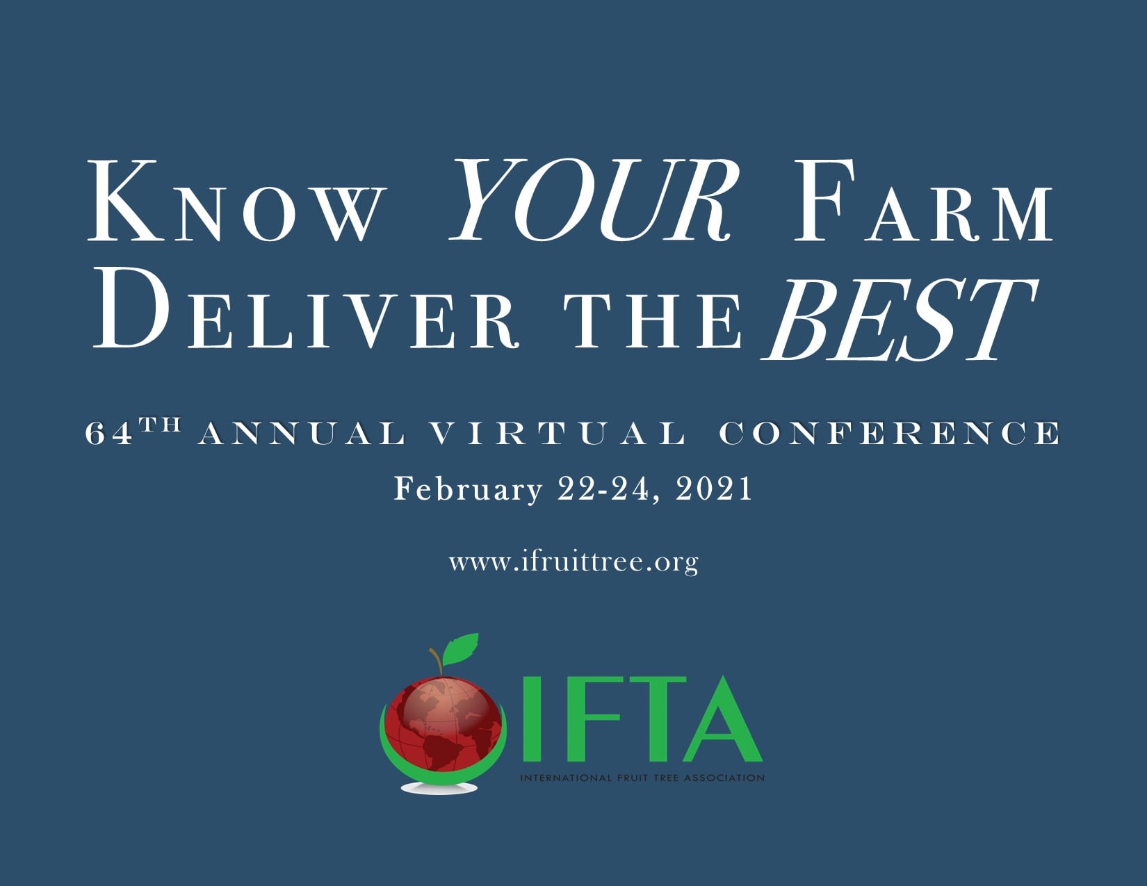 2021 IFTA Virtual Conference International Fruit Tree Association